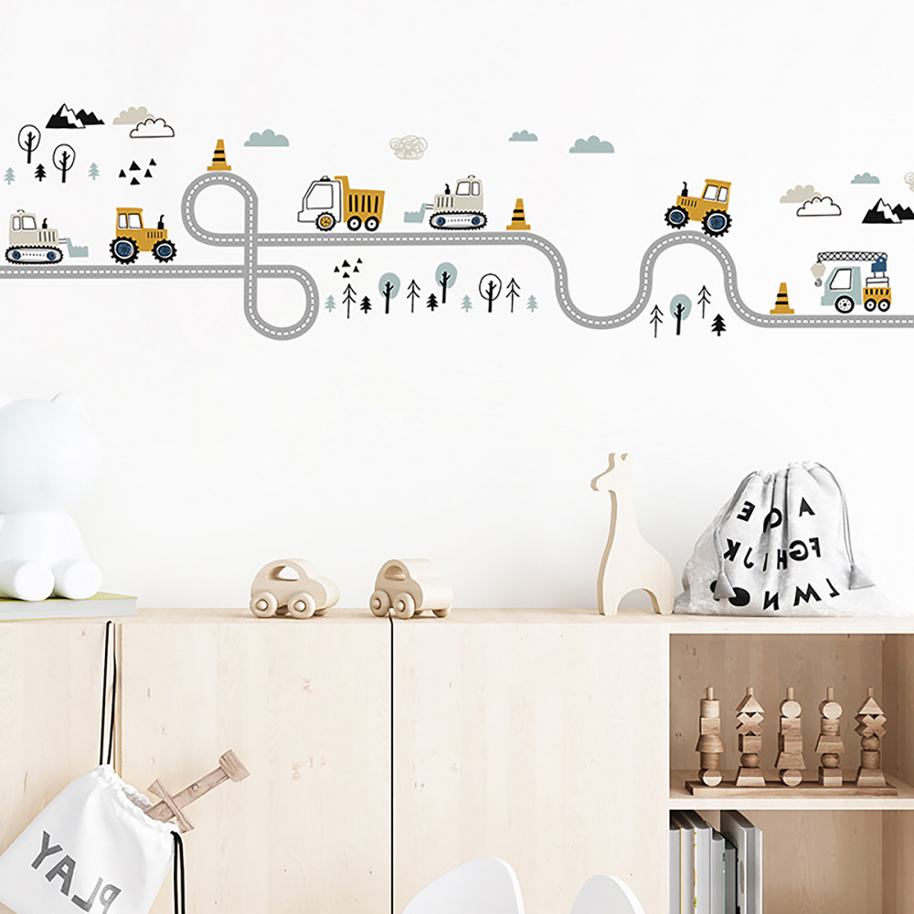 Sticker Autoadeziv Tractorase Sipo | Decor Cameră - imagine 3