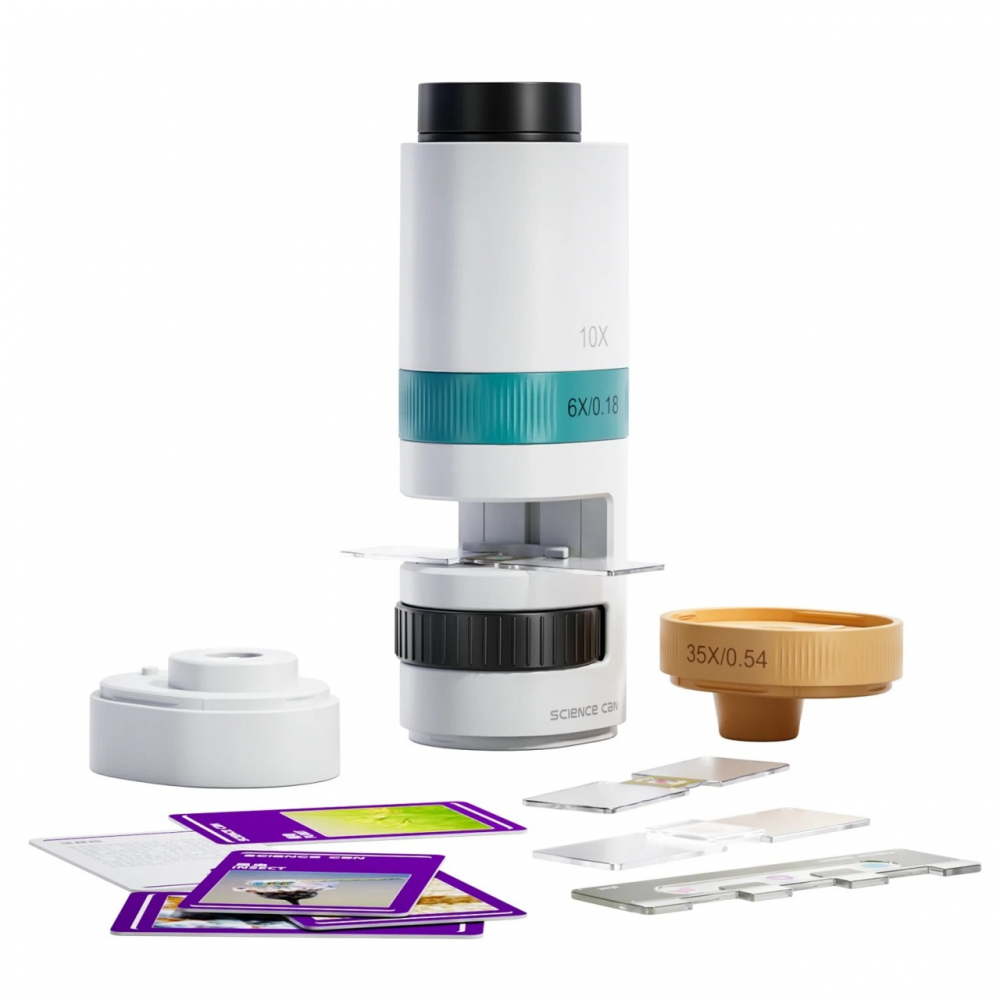 Joc STEM Microscop cu Proiector 350 TopBright