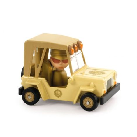 Masina Safari Djeco Crazy Motors Metalica - imagine 2