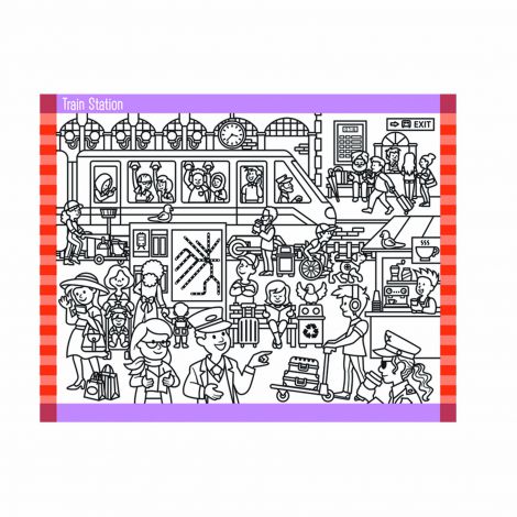 Bloc Colorat și Abtibilduri Melissa & Doug În Oraș - imagine 10