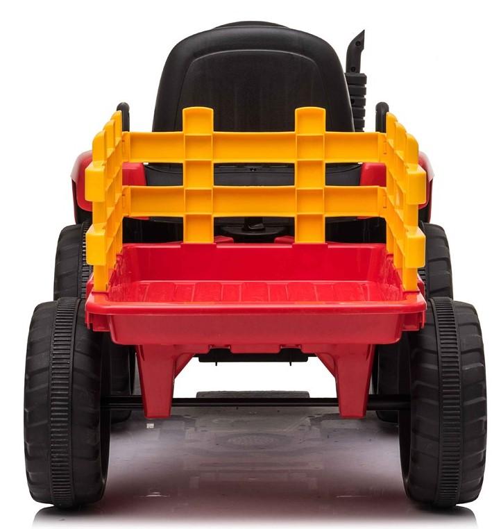 Tractor Electric Nichiduta 12V cu Remorca Red - imagine 5