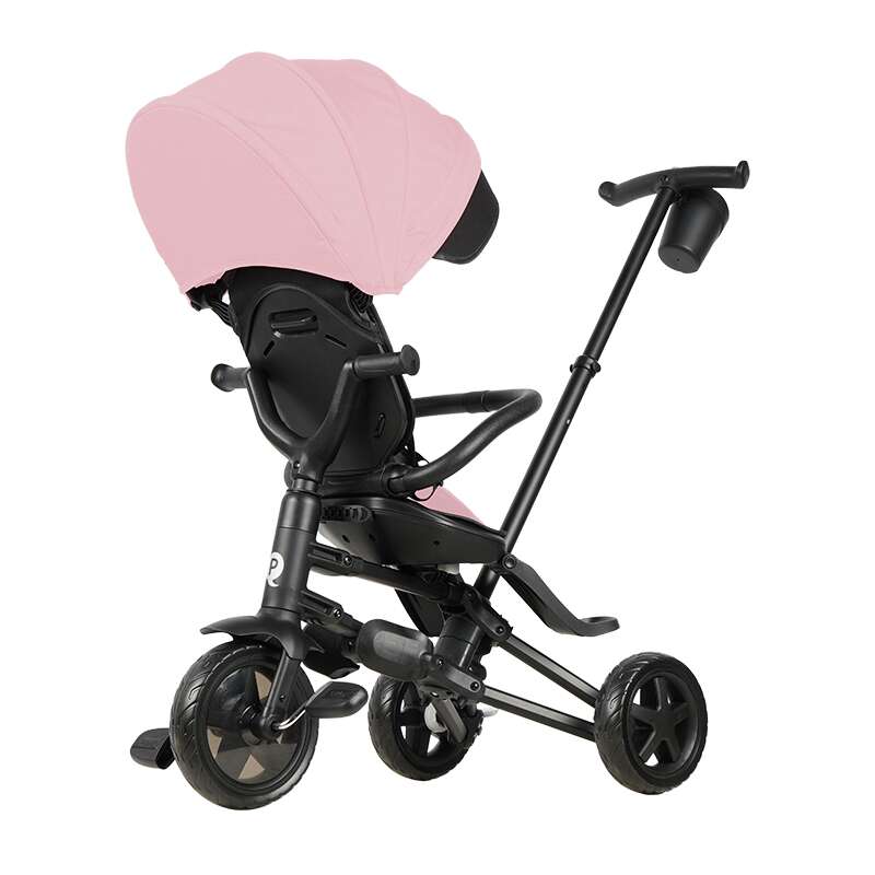 Tricicleta Qplay Nova Niello Roz, Ultrapliabila, 10 luni-25kg - imagine 6
