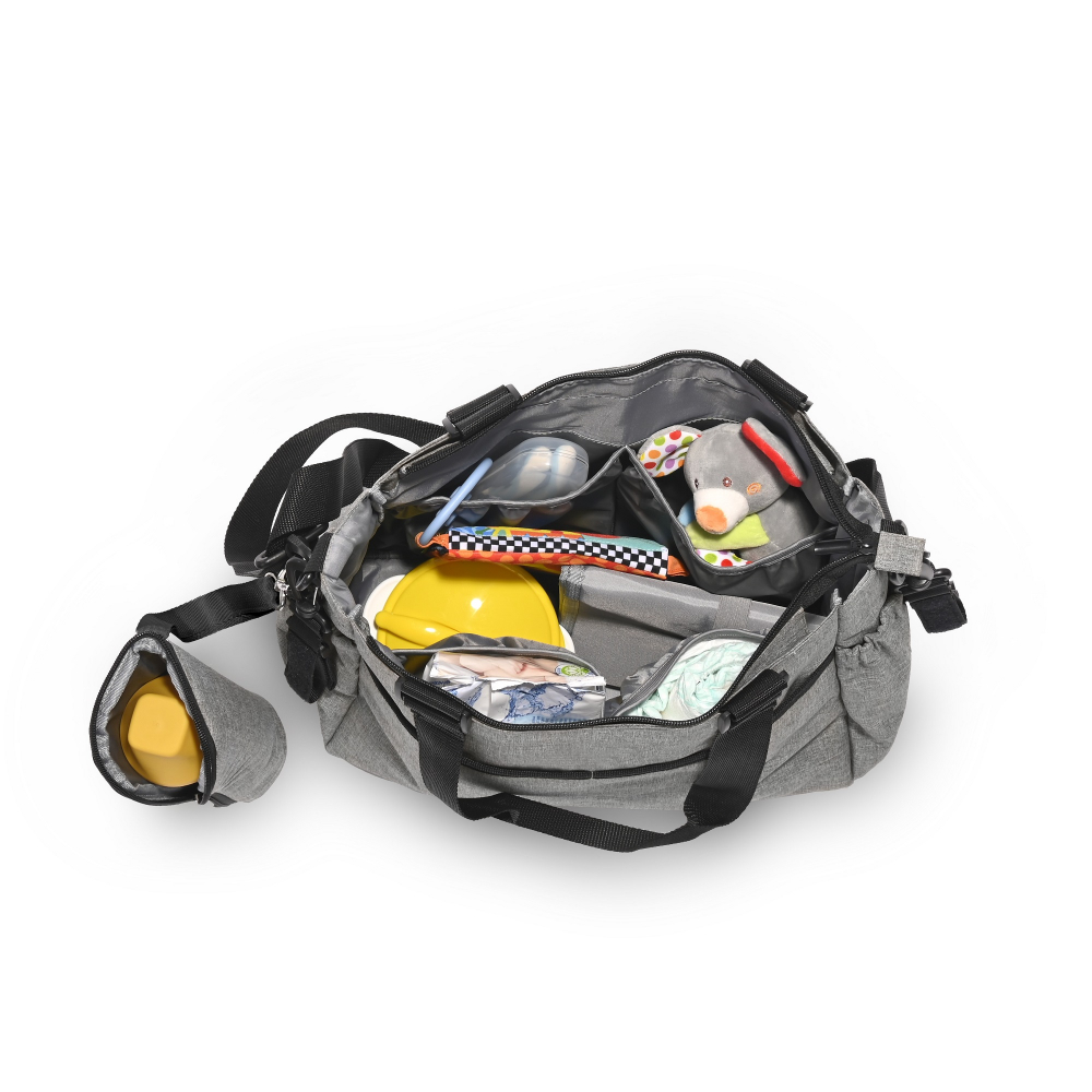 Geanta Accesorii Bebelusi Lorelli Maya Grey - imagine 3
