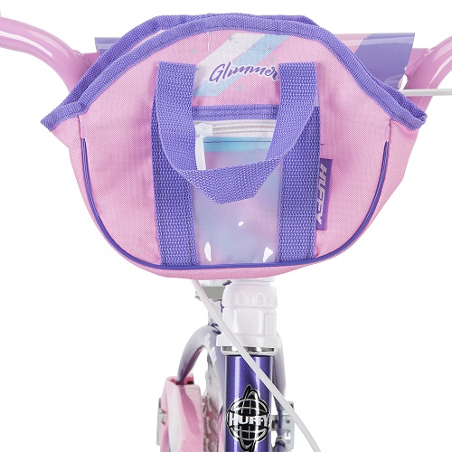 Bicicleta Huffy Glimmer 16" Violet, 5-7 Ani - imagine 2
