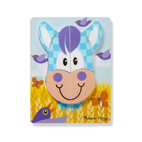 Set 4 Puzzle Animale Melissa & Doug Lemn - imagine 7