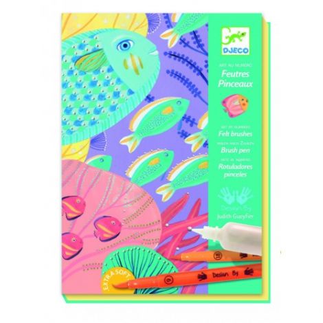 Djeco Atelier Desen Sub Apă | Set Creativ 7-13 Ani