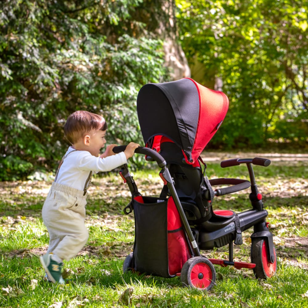 Smart Trike STR3 6in1 Rosu | Pliabila si Touch Steering - imagine 7