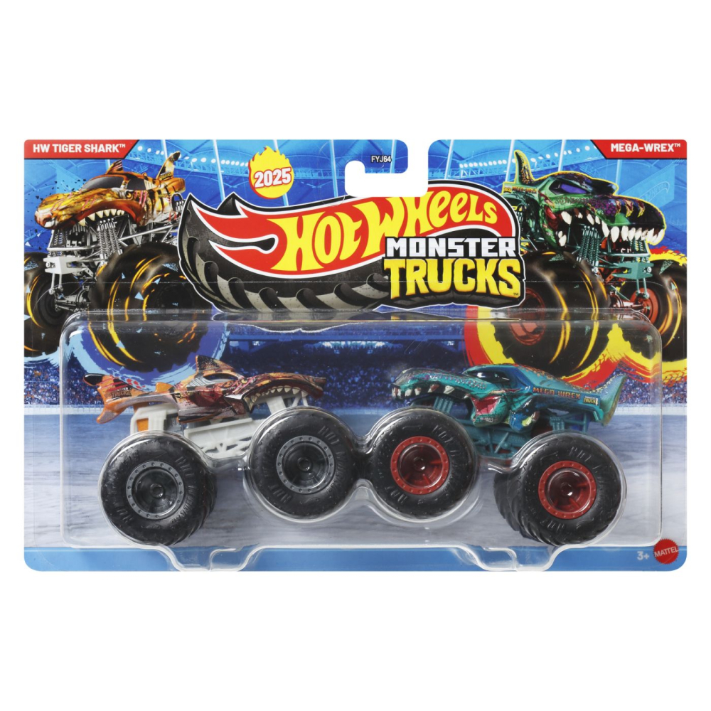 Hot Wheels Monster Trucks Set Mattel 1:64