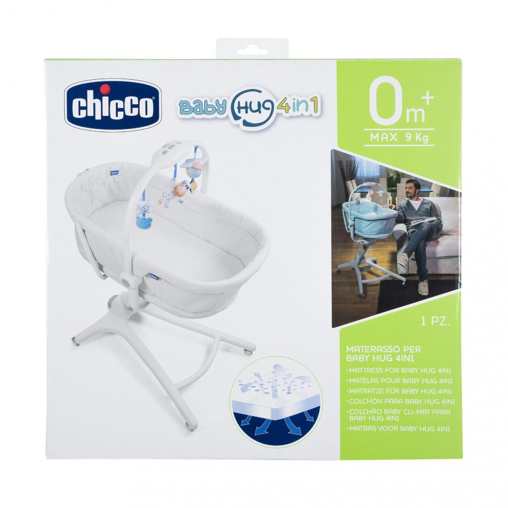Saltea Chicco Baby Hug, Confort și Siguranță, 0 luni+