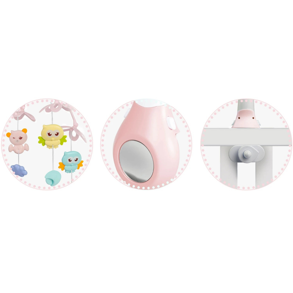 Carusel Muzical Ricokids 2in1 cu Proiector și Telecomandă - imagine 4