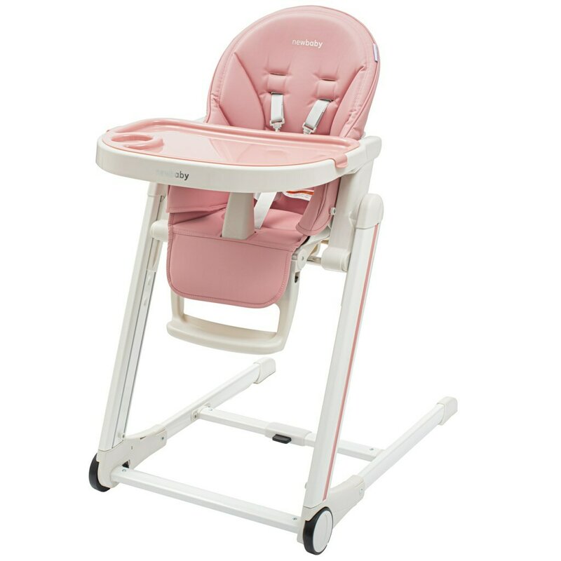 Scaun de Masa New Baby Muka Reglabil, Dusty Pink