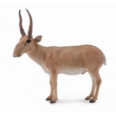 Figurina Antilopa Saiga L Collecta, Detalii Reale