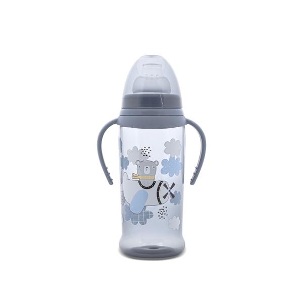 Biberon Lorelli anticurgere cu manere, 360ml