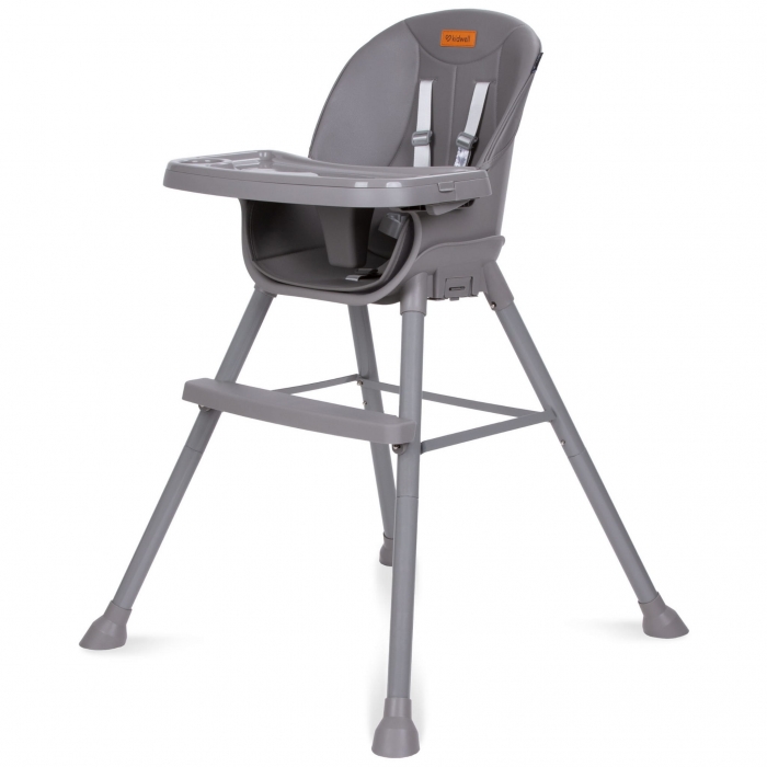 Scaun de masă 4 în 1 Kidwell Eatan Gray - imagine 8