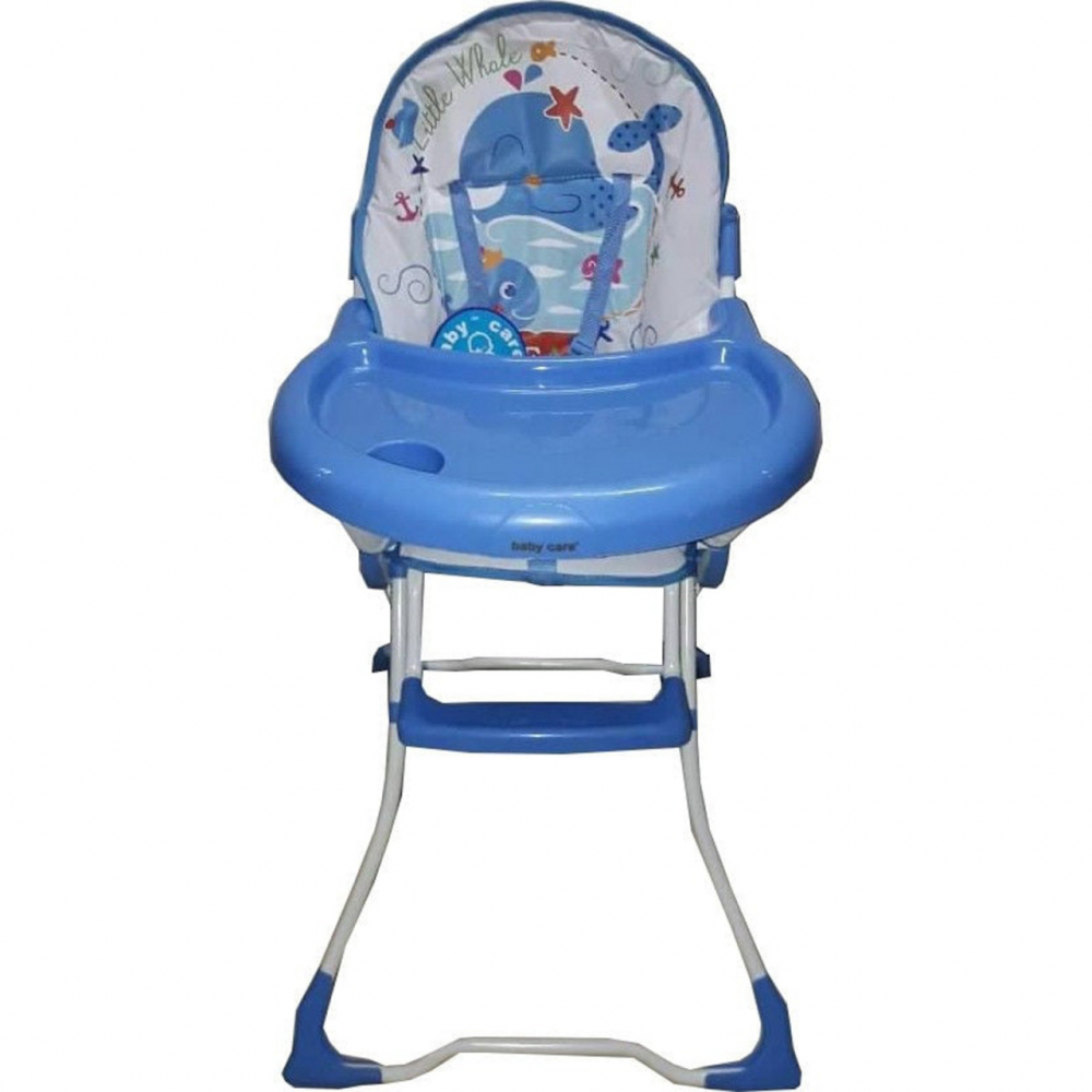 Scaun Masa Baby Care Pliabil Albastru - imagine 3