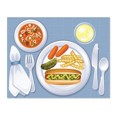 Abtibilduri Alimente Melissa & Doug - Creativitate - imagine 2