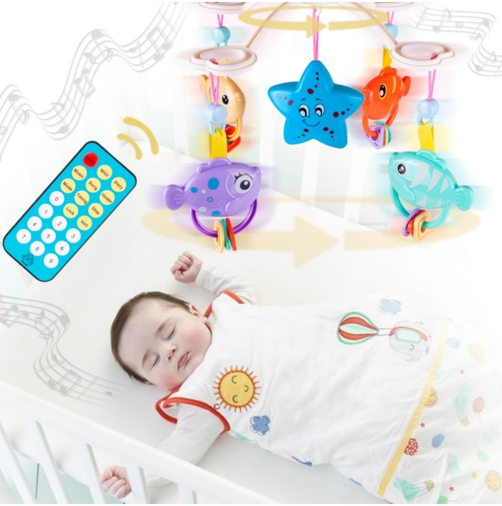 Carusel Muzical Malplay cu Proiector și Telecomandă
