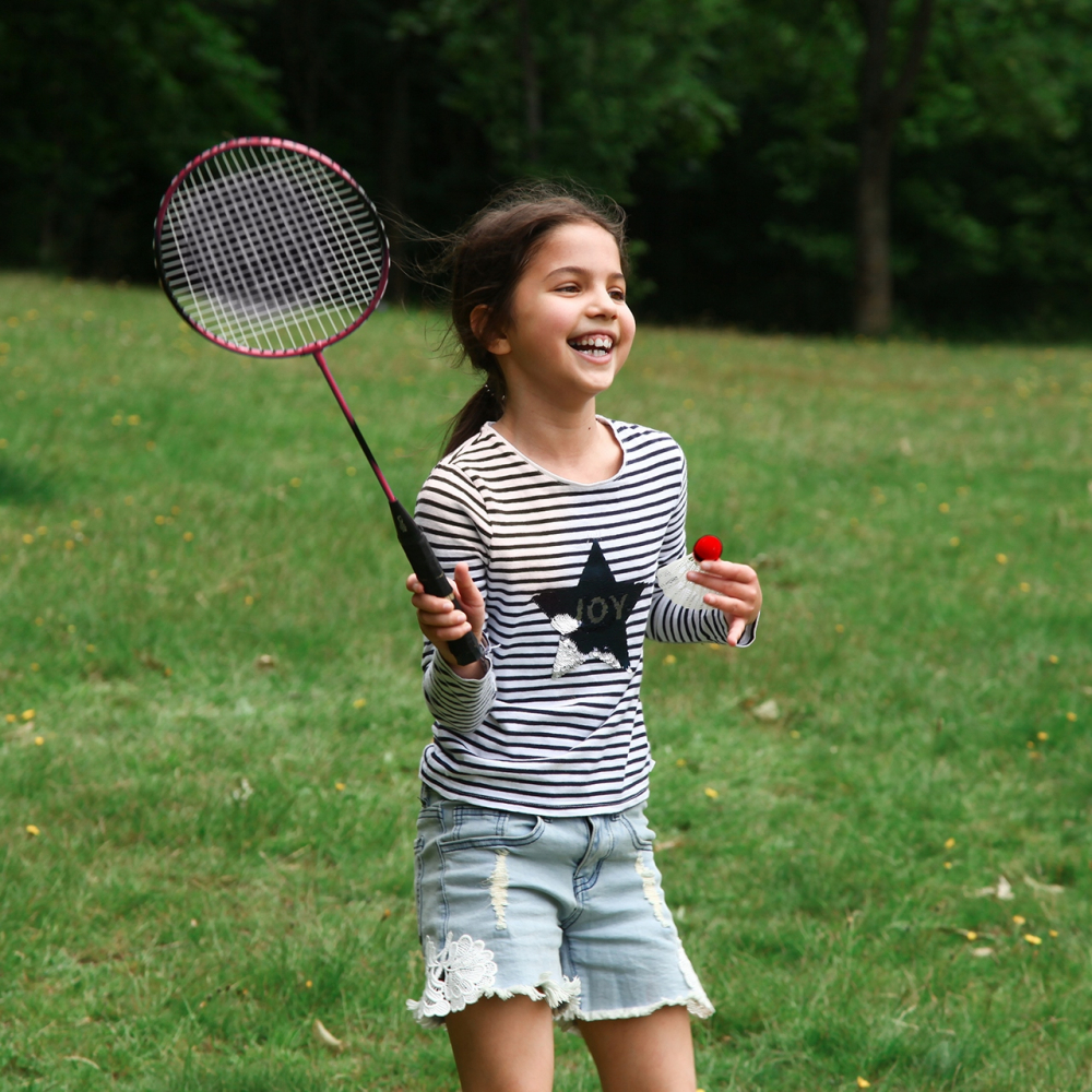 Malplay Set Badminton Red - Joc Exterior Perfect - imagine 11