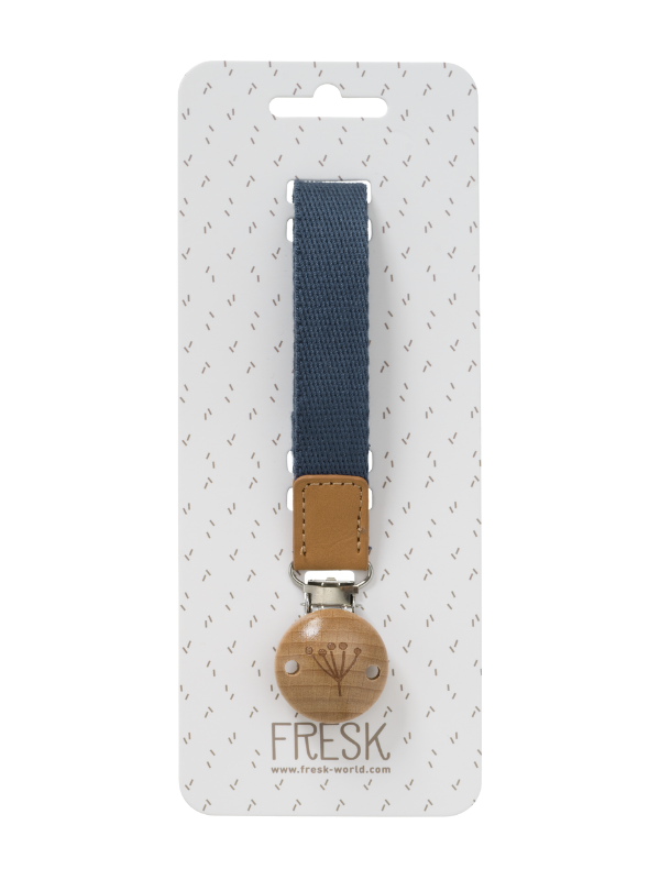 Lanț pentru suzetă Fresk Dark Indigo | Practic