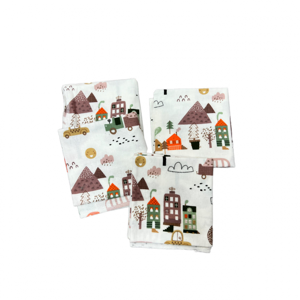 Set 4 Scutece Finet Deseda - Bumbac 100% - imagine 4