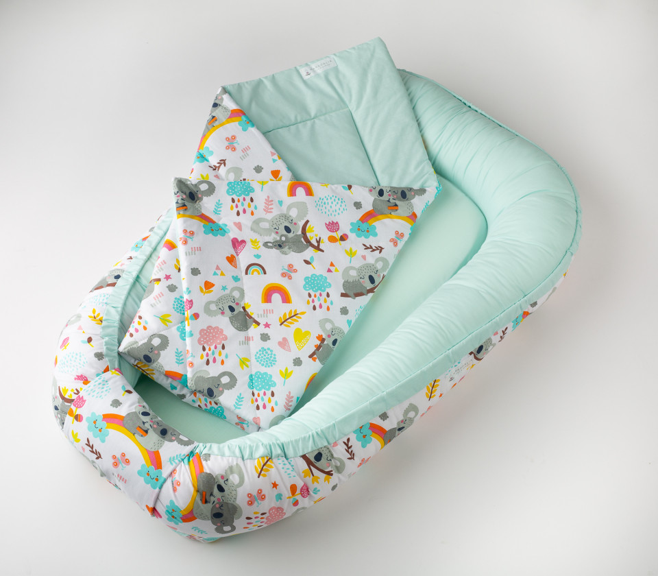 Babynest Koala Mint Maradalia | Sigurță și Confort - imagine 3