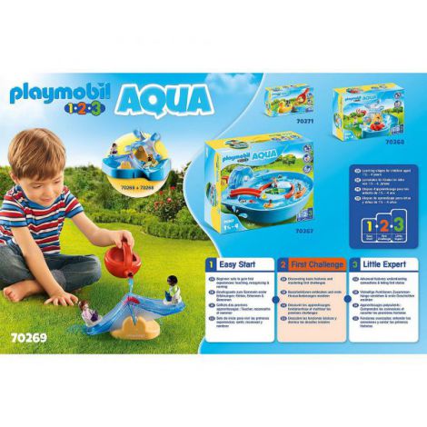 Playmobil 1.2.3 Balansoar cu Apă PM70269 | Jucării Educativă - imagine 4