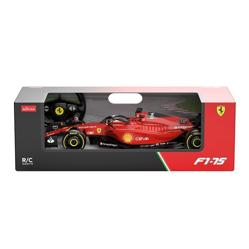 Masina RC Ferrari F1-75 Rastar 1:12 Oficiala