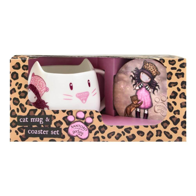 Set Canea Gorjuss Purrrrrfect Love Santoro