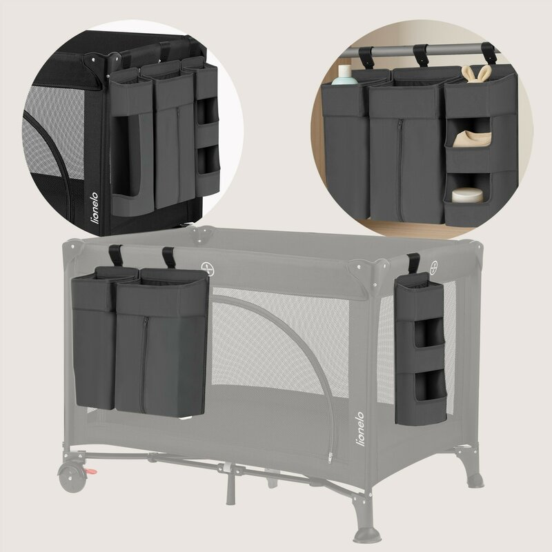 Organizator Lionelo Sidepocket L - 3 Compartimente - imagine 3