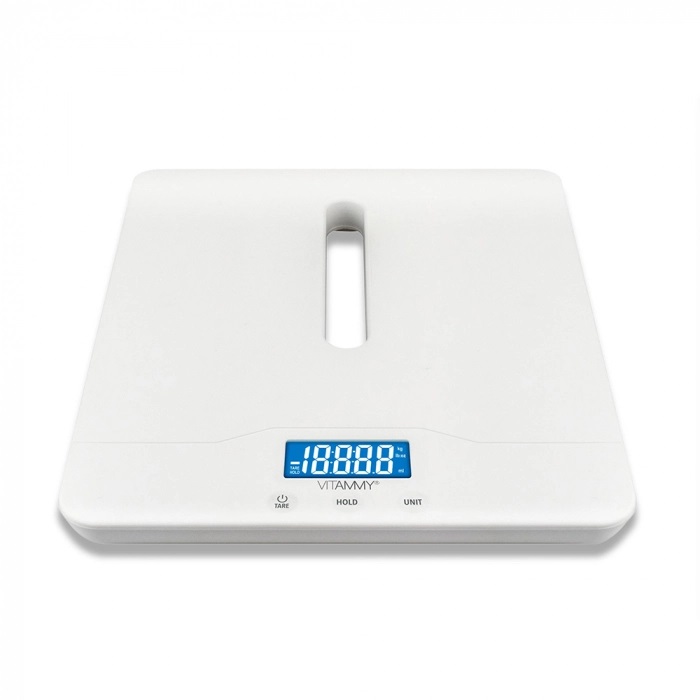 Cantar Electronic Vitammy Grow, 100kg, Tava Detasabila - imagine 6