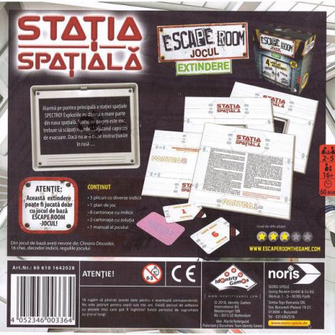 Noris Escape Room: Stația Spațială - imagine 4