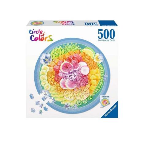 Puzzle Ravensburger 500 Fructe Legume - Hobby Relaxant - imagine 2