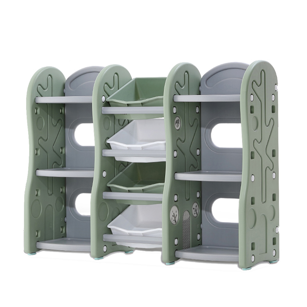 Raft Jucării Nichiduta Tree Green | 4 Cutii + 6 Rafturi - imagine 3