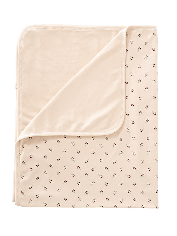 Paturica Fresk Berries Bumbac Organic 80x100 - imagine 2