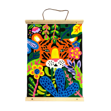 Kit Pictura Tiger Eyes Ooly | Creatie Relaxanta - imagine 3
