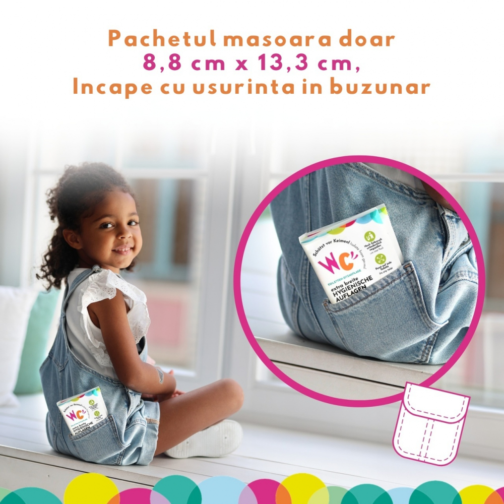 Protecții igienice toaletă WuCetki | 30 buc. Kidscenter - imagine 6