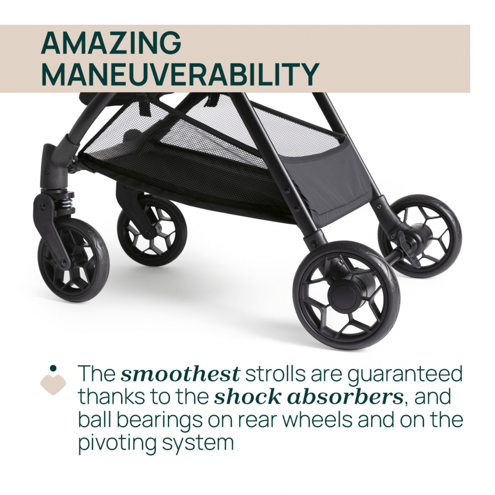 Chicco Urbino Black - Carucior sport 0-22kg - imagine 3