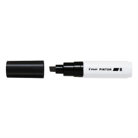 Marker Pilot Pintor, Vârf Tésit 8mm, Negru