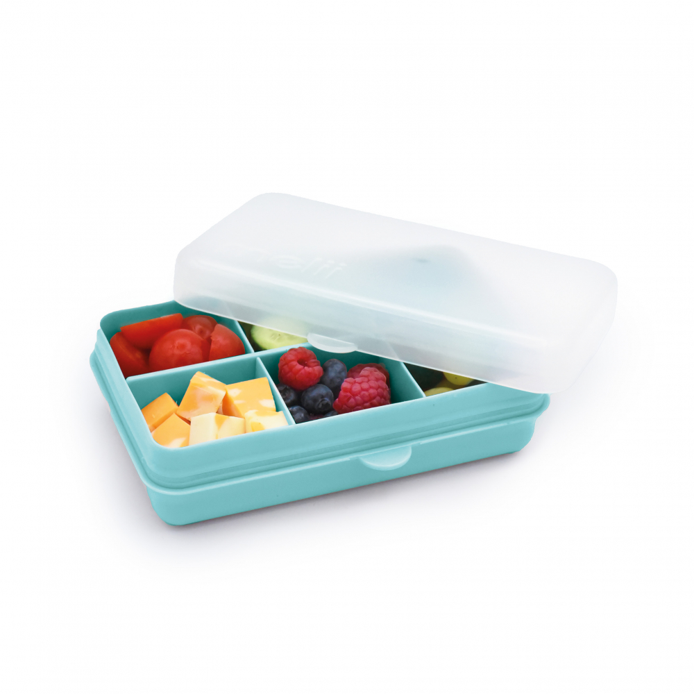 Cutie Snack Melii Blue 6 Compartimente | Organizator Prăjituri