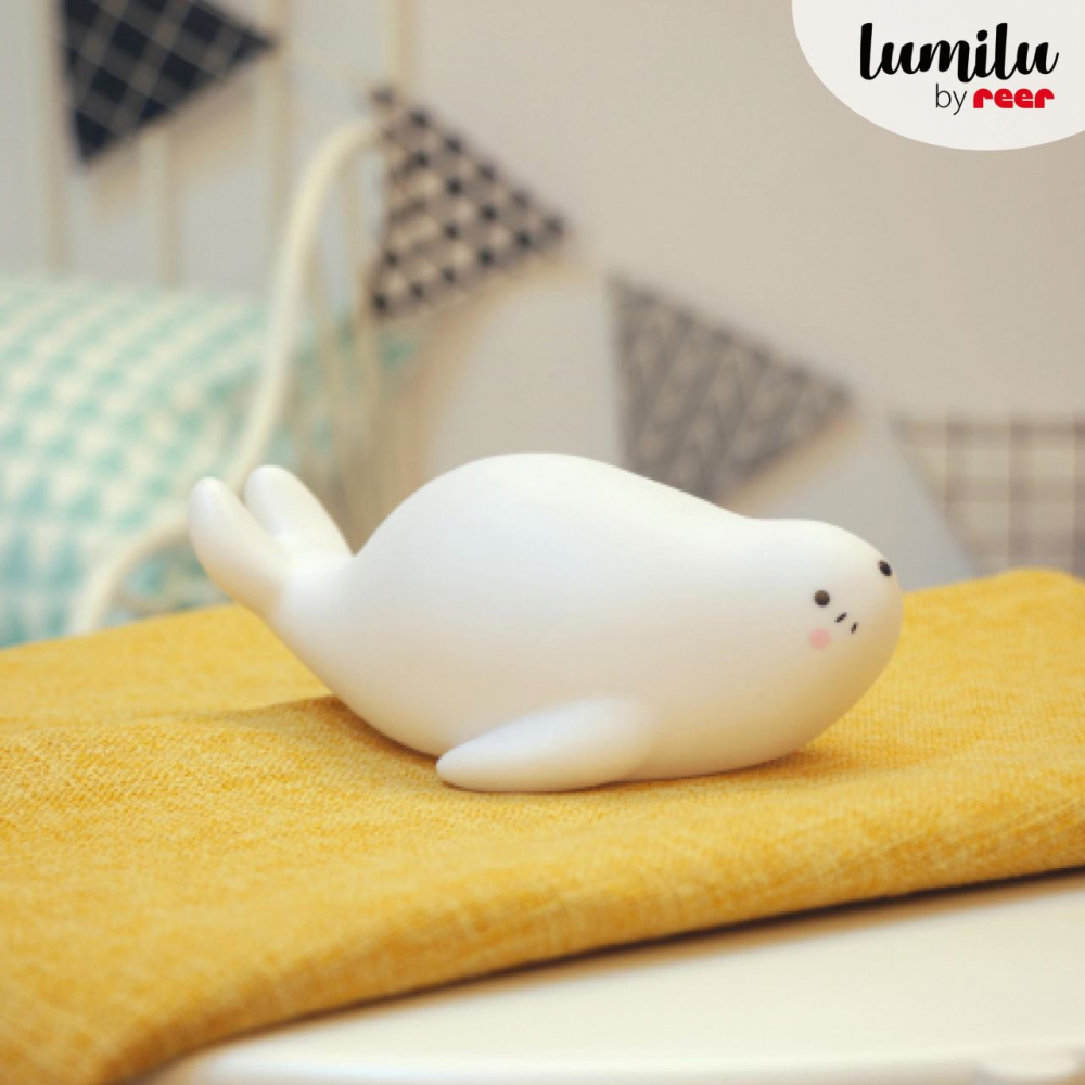 Veioza Foca Lumilu Reer cu LED și Timer - imagine 4