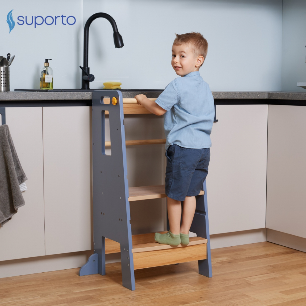 Turn Învățare Suporto Gri-Maro - Siguranță Garantată - imagine 2
