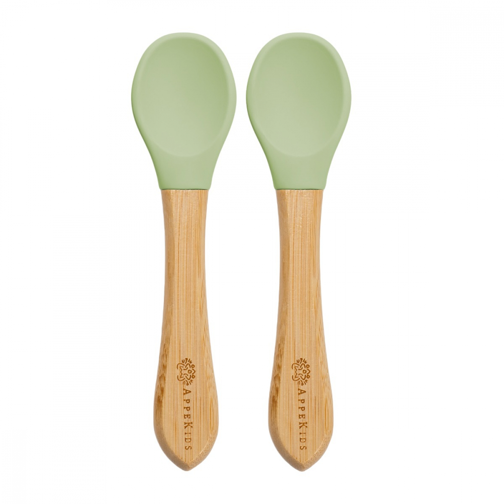 Set Lingurițe Bambus AppeKids, Ecologic - imagine 6