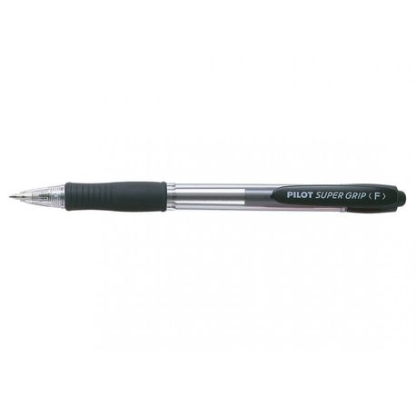 Pix Pilot Super Grip 0.7 mm, Negru, Ergonomic