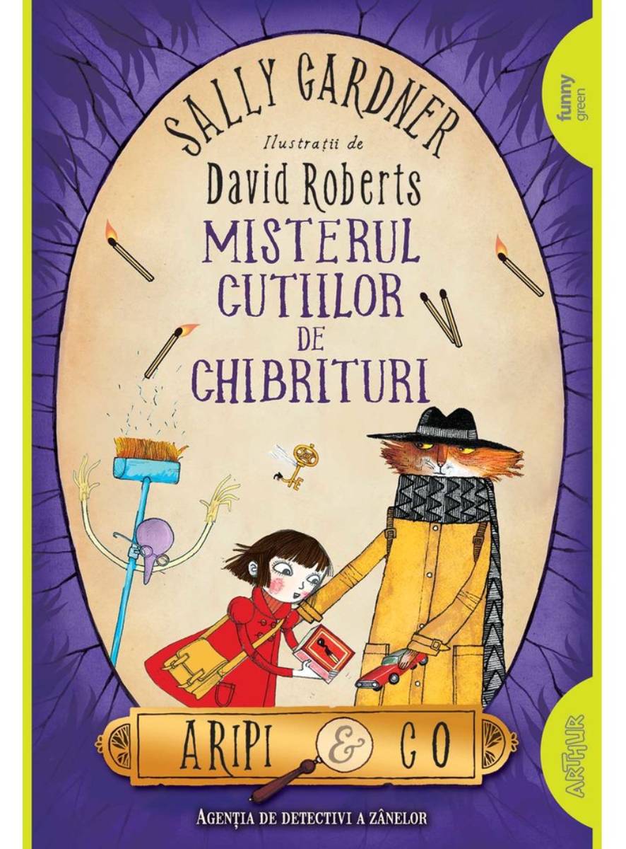 Aripi si Co. 4: Misterul cutiilor de chibrituri - Sally Gardner
