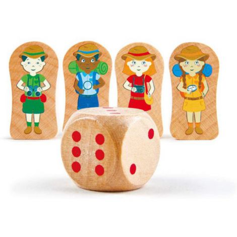 Puzzle 2-in-1 Turul Lumii Hape | 100 Piese - imagine 4