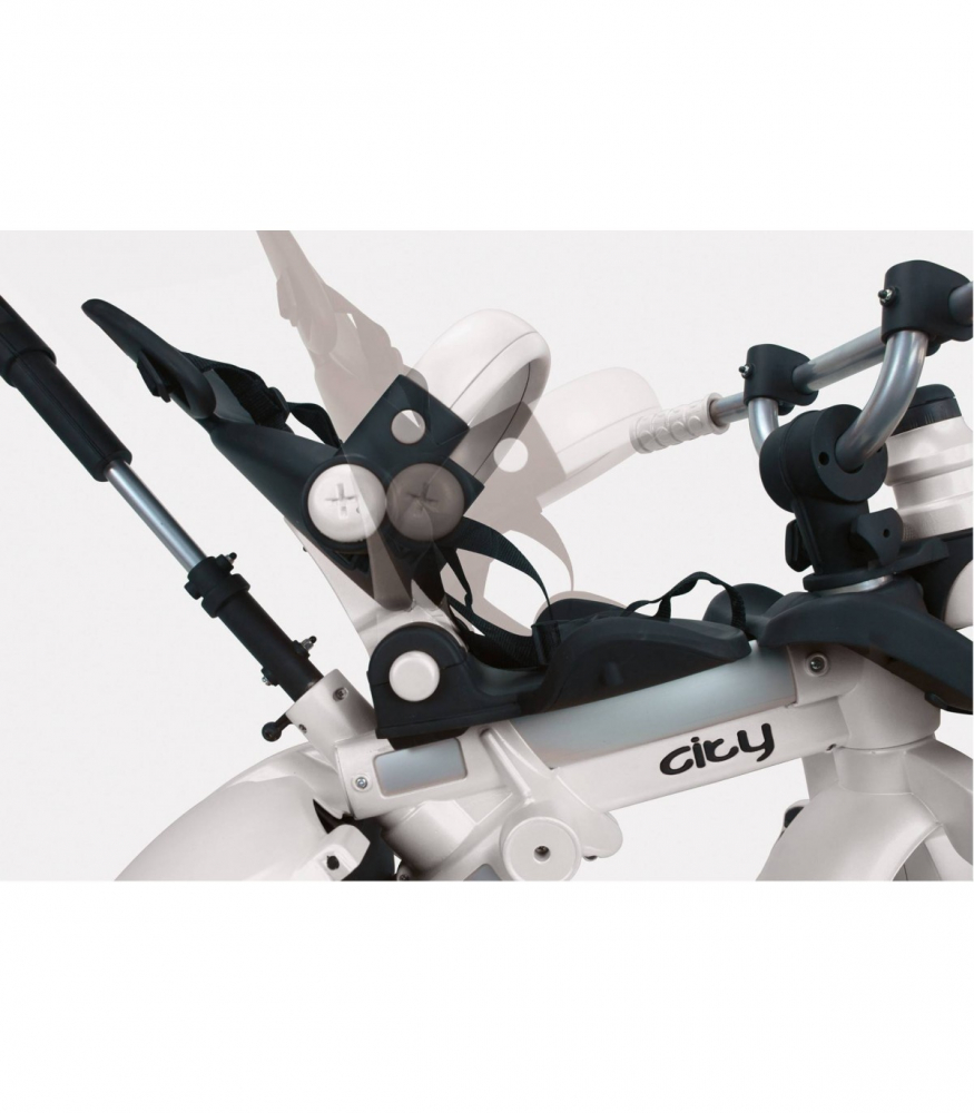 Injusa City Max Tricicleta cu Maner Parental - imagine 3