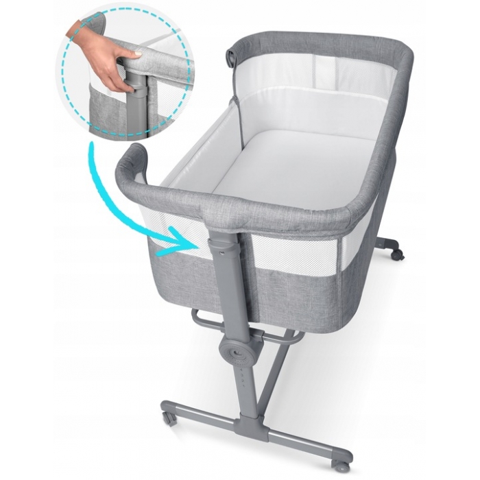 Patut culisant Nukido NK-243 Gri - Proximitate și siguranță - imagine 6