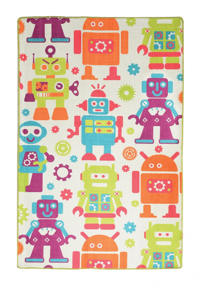 Covor Copii Robot Antiderapant | Chilai Home - imagine 4