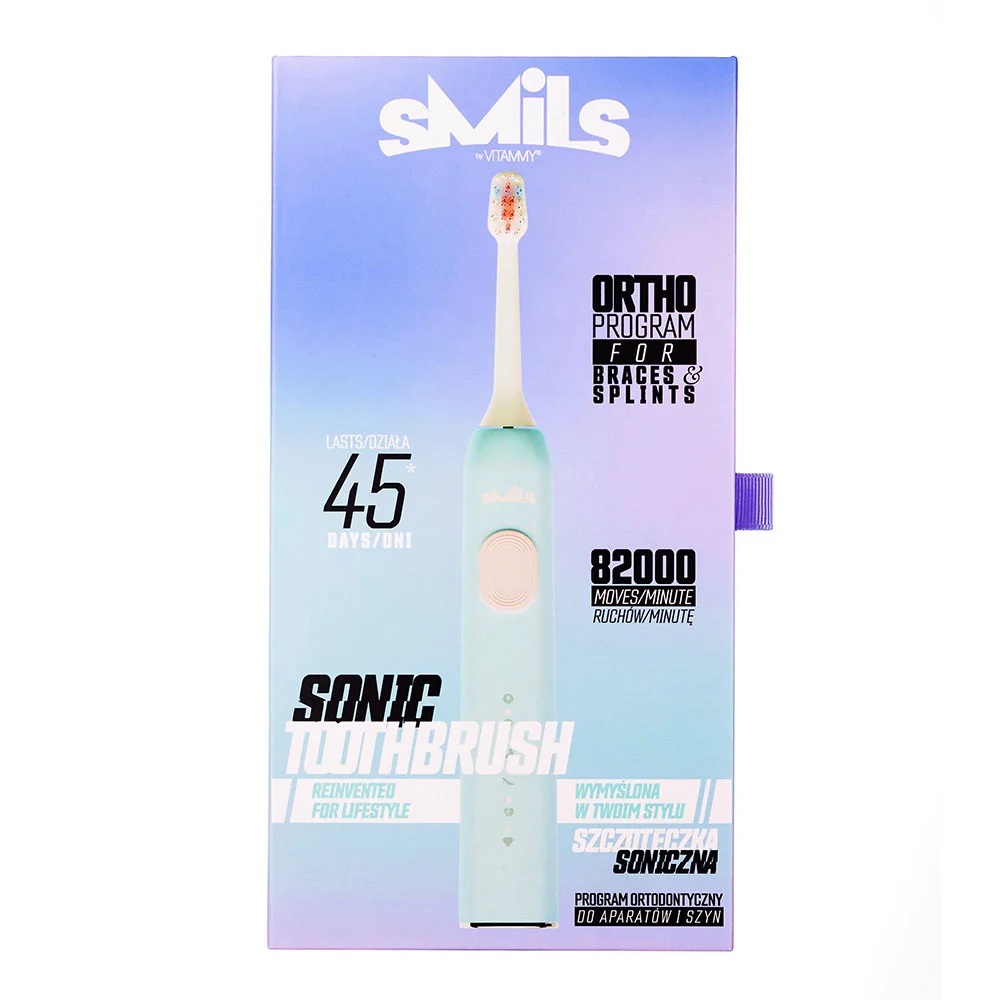 Periuță electrică Vitammy Smils Cloud, 5 moduri, USB - imagine 3