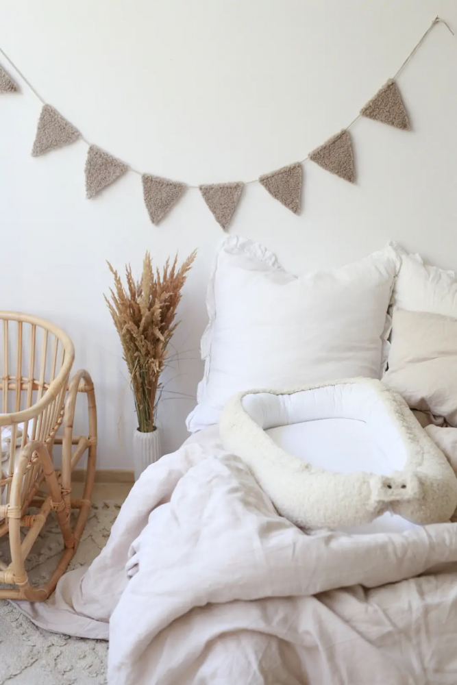 BabyLy Babynest Premium Bumbac Organic 80x50 cm - imagine 6